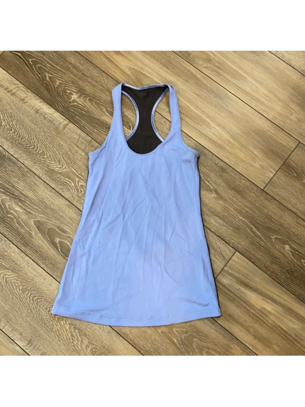 Lululemon Light Blue Racerback Tank Top